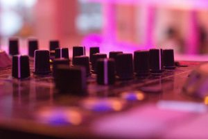 dj, music, party, technology, bokeh, audio